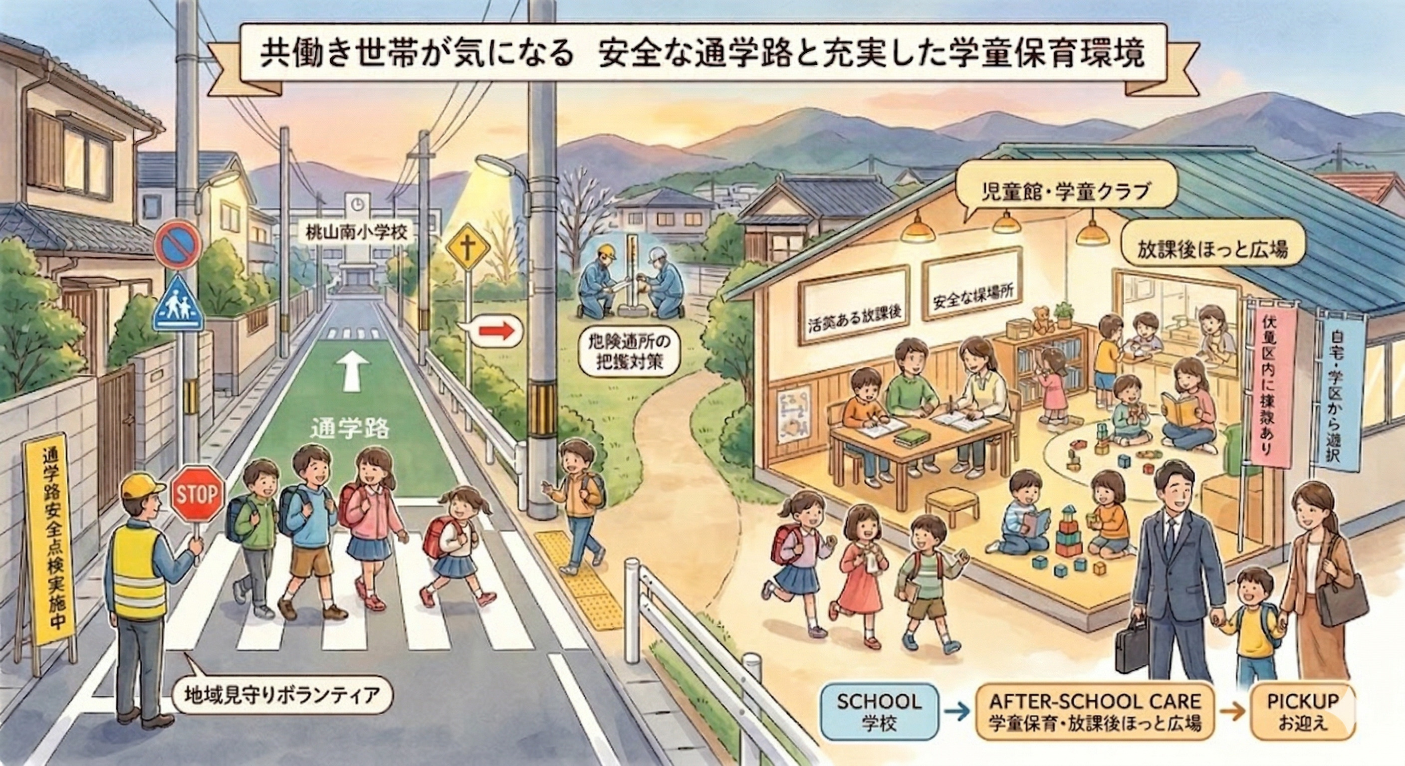 桃山南小学校の評判はどう？共働き世帯の住みやすさと伏見区での暮らし方の画像