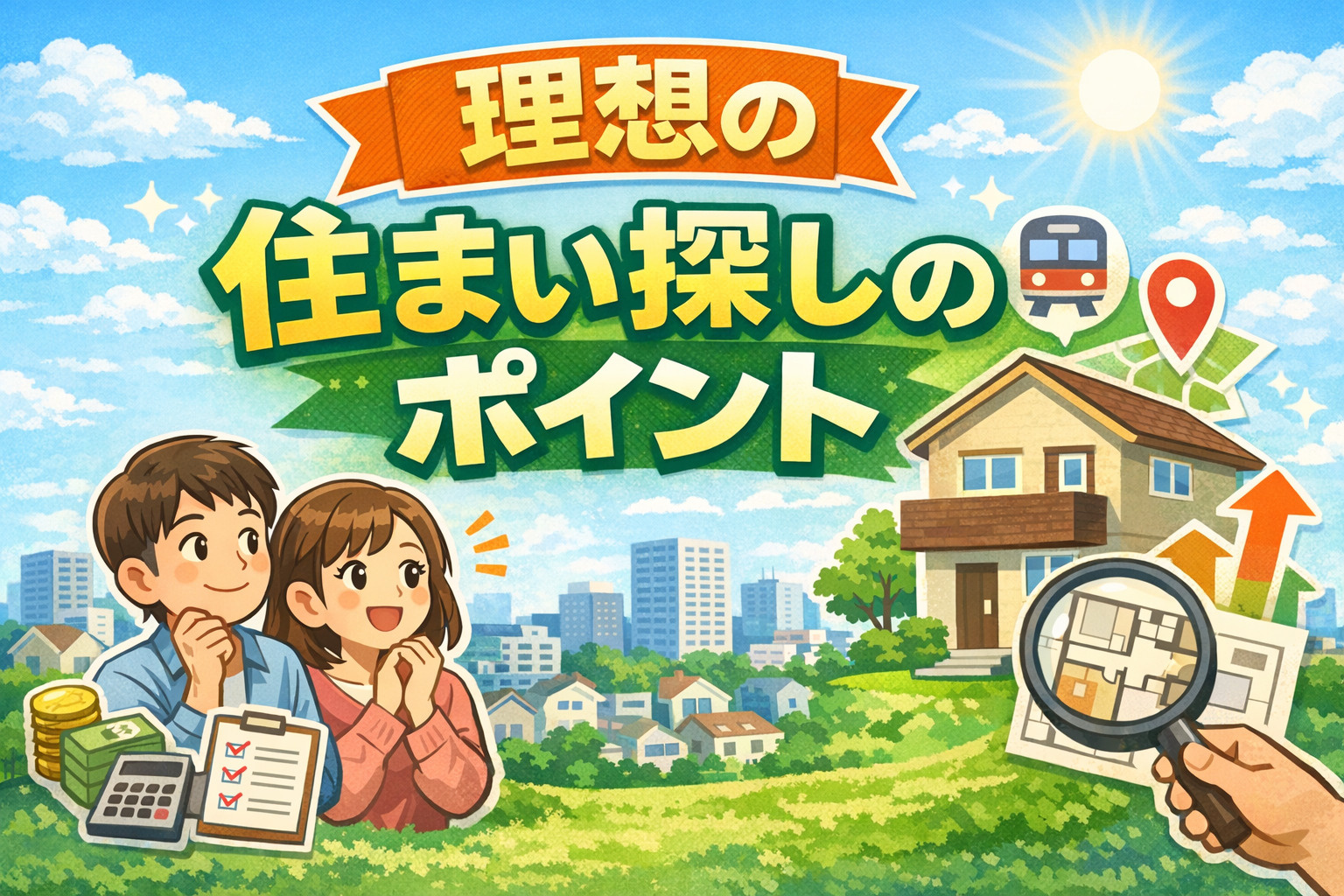 理想の住まい探しのポイントの画像