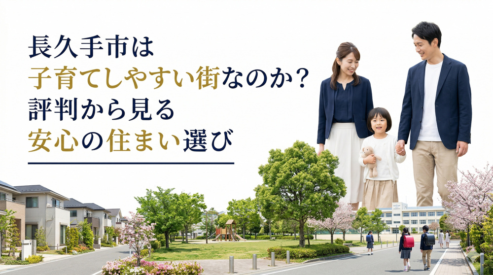 長久手市は子育てしやすい街なのか？評判から見る安心の住まい選びの画像