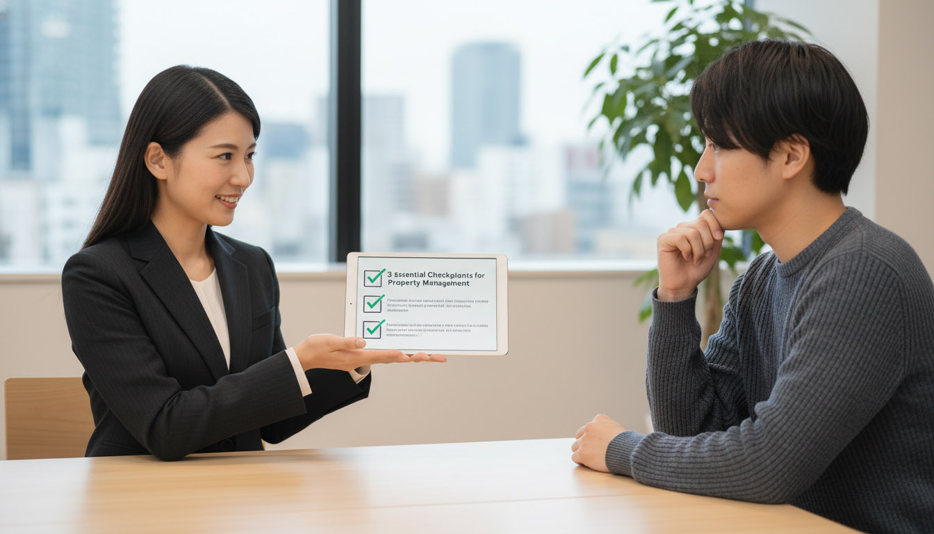 不動産投資は「管理会社選び」で9割決まる。良いパートナーを見抜く3つの質問の画像