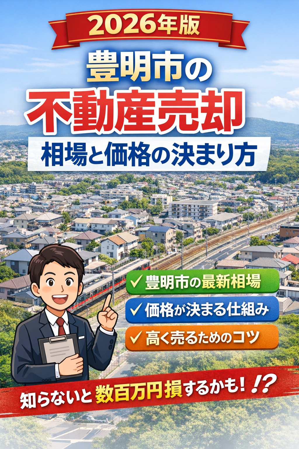 2026年版｜豊明市の不動産売却相場と価格の決まり方の画像