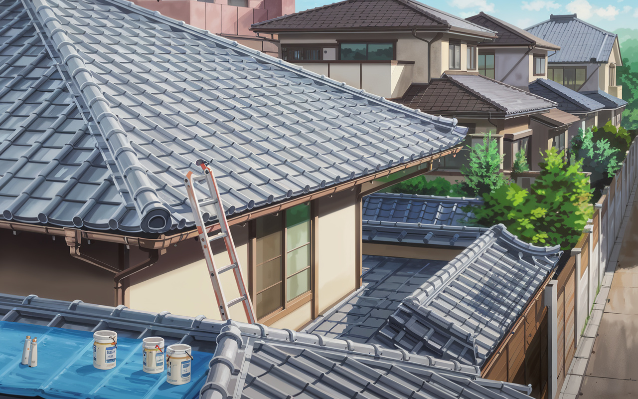 東住吉区の雨漏りトラブル対策は？屋根の防水工事で住まいを守る方法の画像