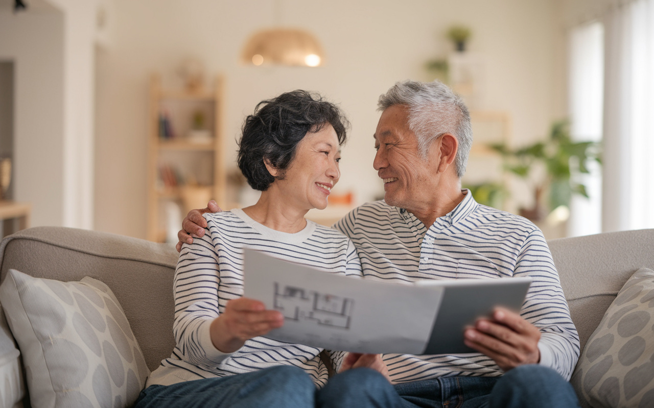 50代夫婦のこれからの住まいは？子供独立後夫婦の住まい選びのポイントの画像