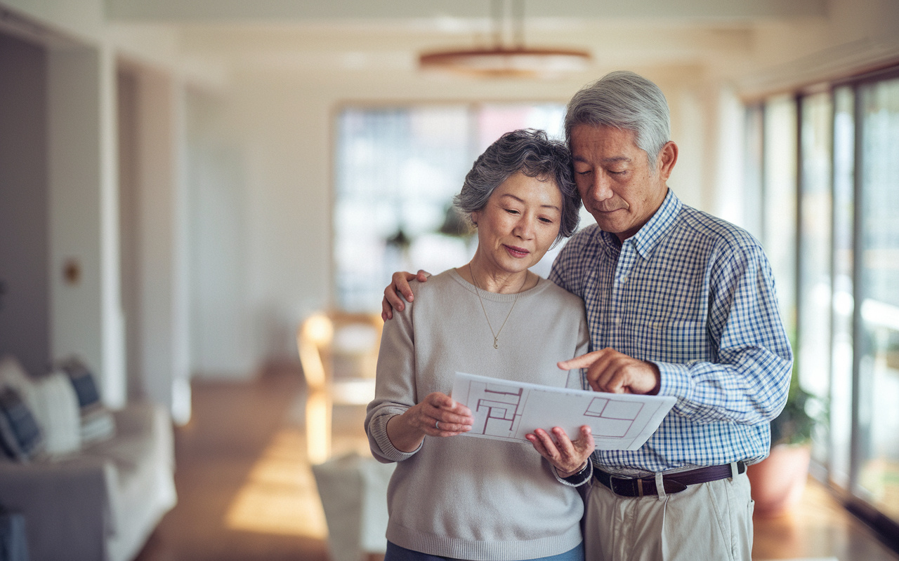 倉敷で老後の住み替えを考えるシニア必見！平屋やコンパクト住宅へのダウンサイジングと売却中古住宅の選び方の画像