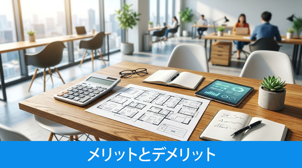 オフィス居抜き導入のメリットとデメリット