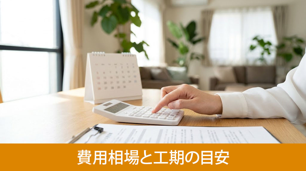 家の傾き修正にかかる費用相場と工期の目安