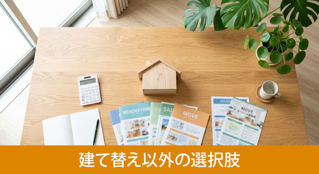 実家の建て替え以外の選択肢は？