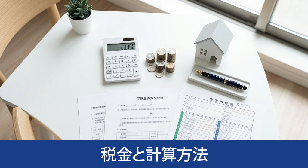 空き家の売却時に発生する税金と計算方法