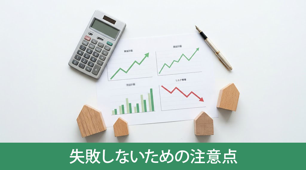 土地を購入する際のローンで失敗しないための注意点