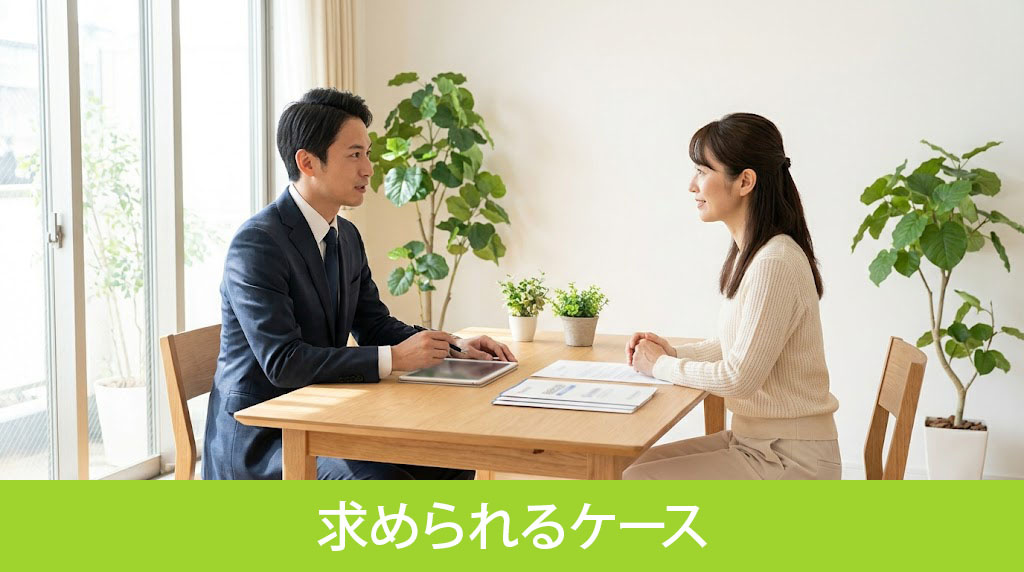 連帯保証人が求められるケース