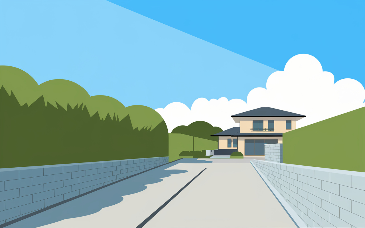 明石市の狭小地 不動産売却の流れは？旗竿地を少しでも有利に売る方法の画像