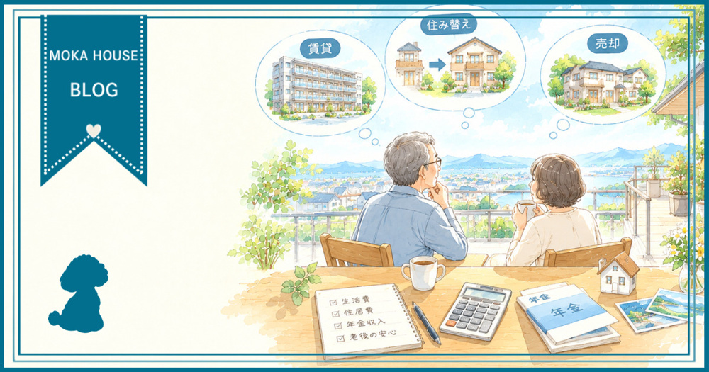 年金生活と住宅ローン完済後の現実とは？賃貸か住み替えかを検討し安心の老後を目指すの画像