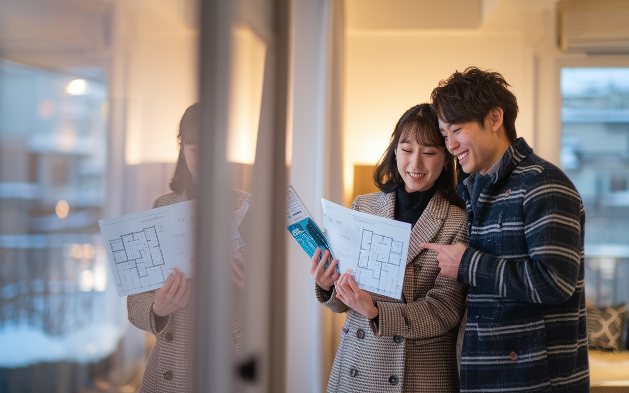 札幌市で新婚の賃貸選びは何から始める？  冬を見据えた札幌市の新婚向け賃貸選びのコツの画像