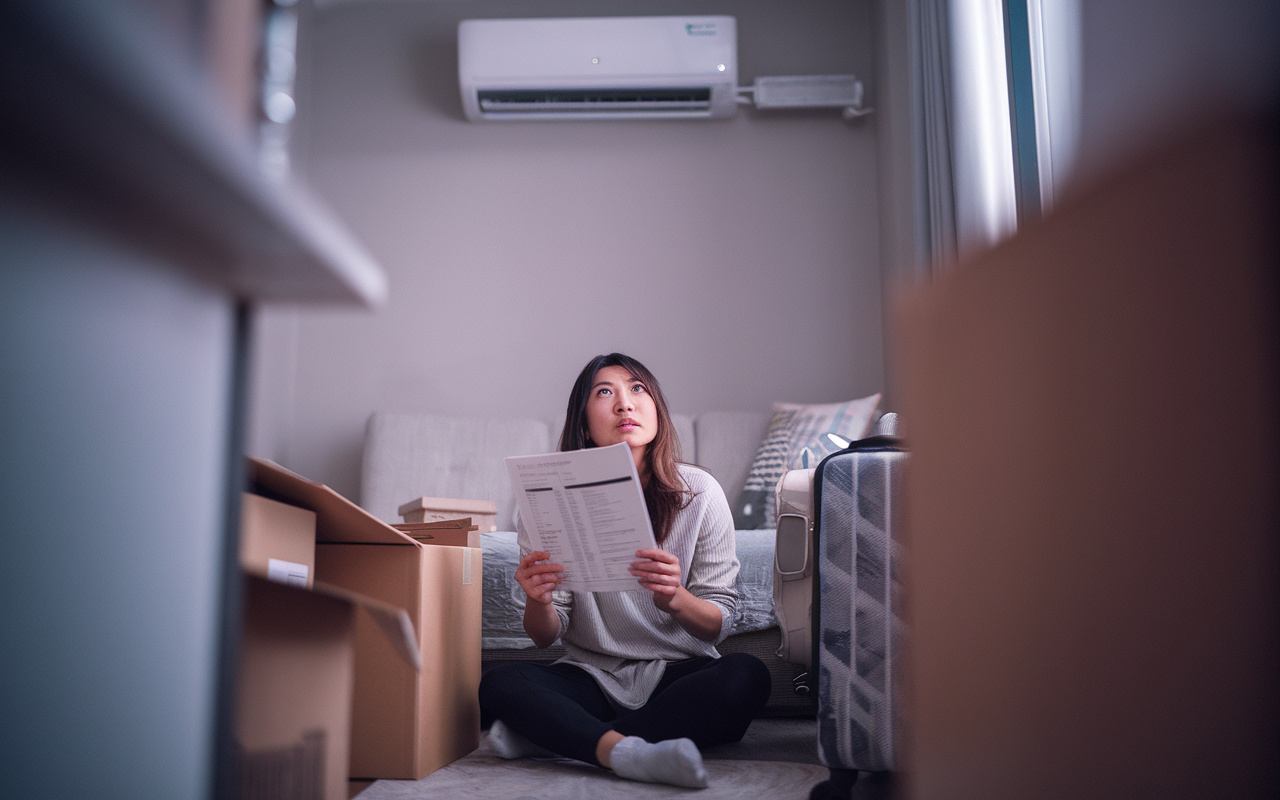 エアコン付き賃貸の退去費用はどうなる？  退去費用を抑えるためのエアコン負担の考え方の画像