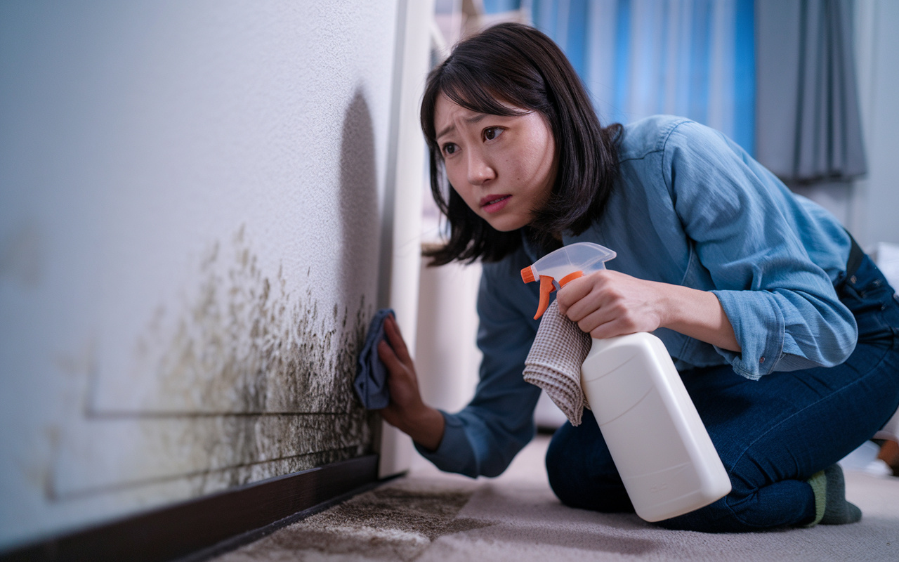 部屋のカビ臭い原因とは?臭いを消す具体的な対策と予防法の画像