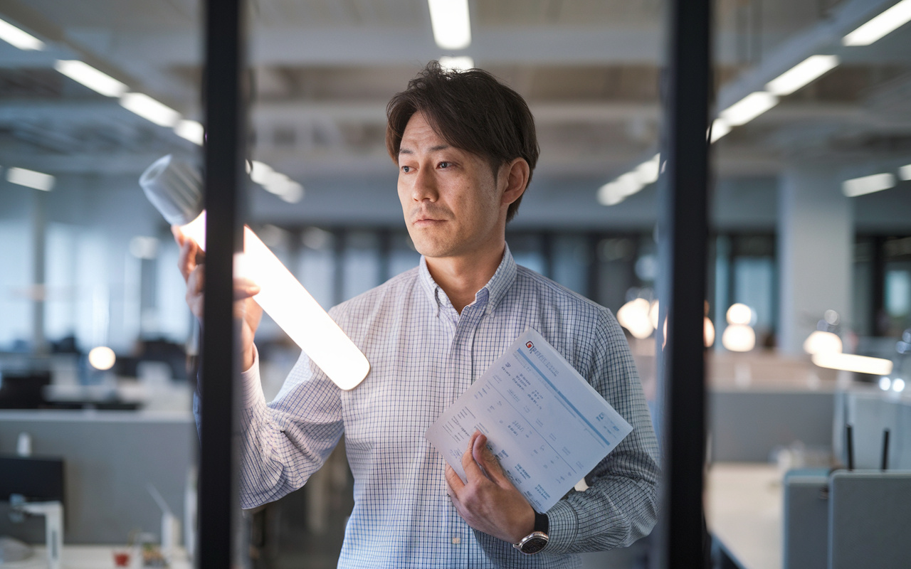 オフィスのLED工事で電気代削減は可能？  効果を高める照明計画と導入手順を解説の画像