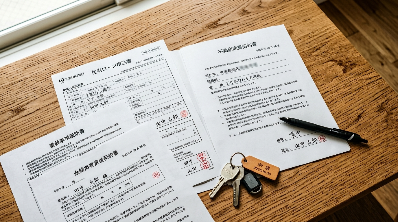 住宅購入の書類