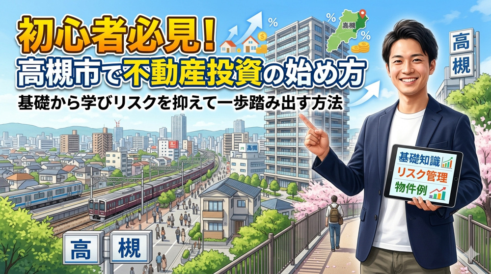 初心者必見！高槻市で不動産投資の始め方 基礎から学びリスクを抑えて一歩踏み出す方法の画像