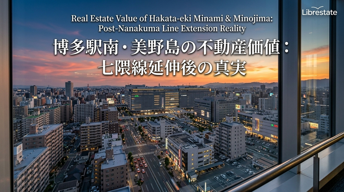 博多駅南・美野島の地価はどう変わった？七隈線延伸後の不動産売却の画像