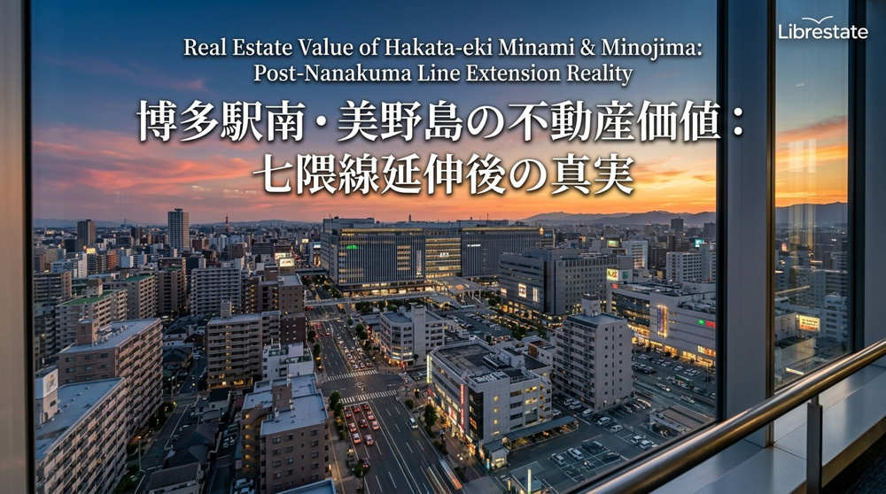 博多駅南・美野島の地価はどう変わった？七隈線延伸後の不動産売却の画像