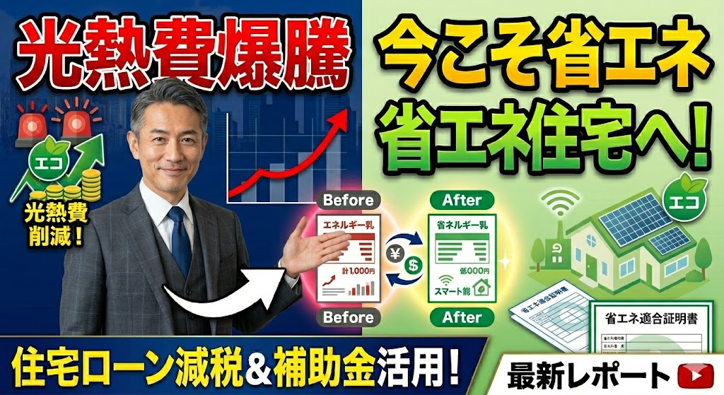 光熱費高騰の今こそ省エネ住宅へ！対策で家計を守る方法を紹介の画像