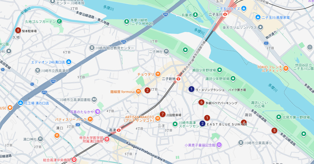 駐車場＆バイク駐輪場　最新空車情報！ ４月verの画像