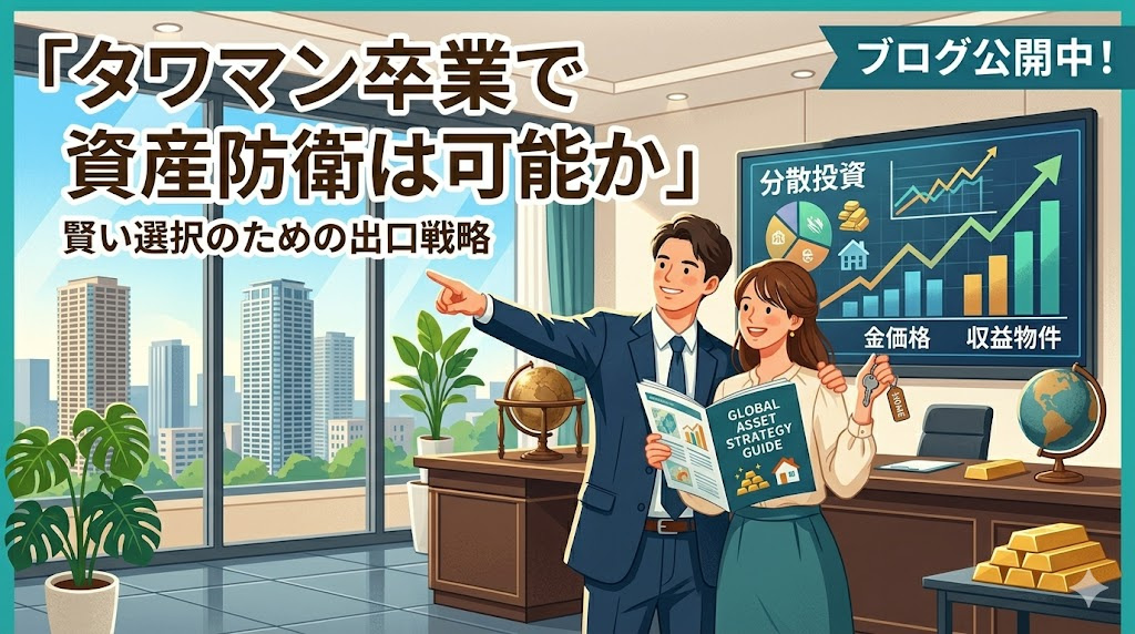 タワマン卒業で資産防衛は可能か？  郊外への住み替えで家計と将来を守る方法の画像