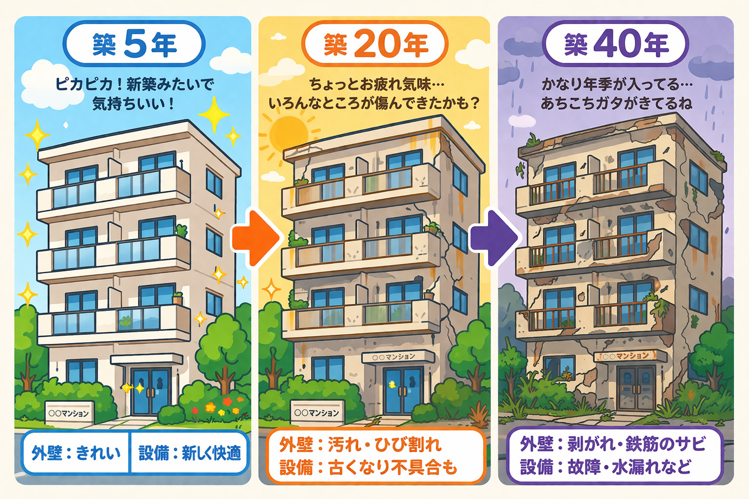 中古マンションは築何年までが狙い目？失敗しない選び方の画像