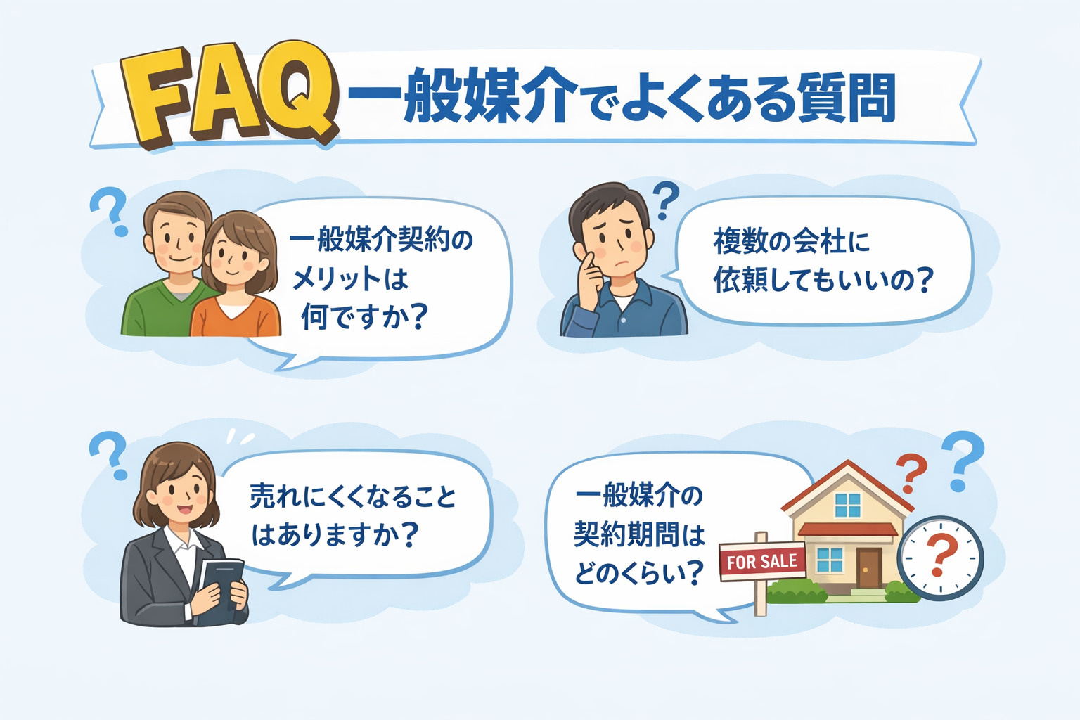 一般媒介でよくある質問