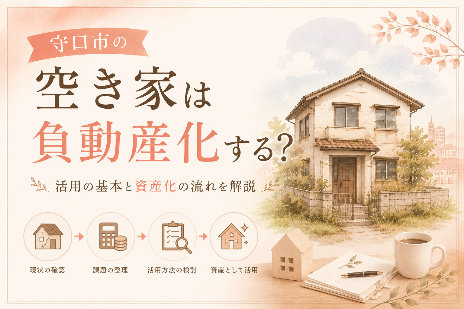 守口市の空き家は負動産化する？活用の基本と資産化の流れを解説の画像