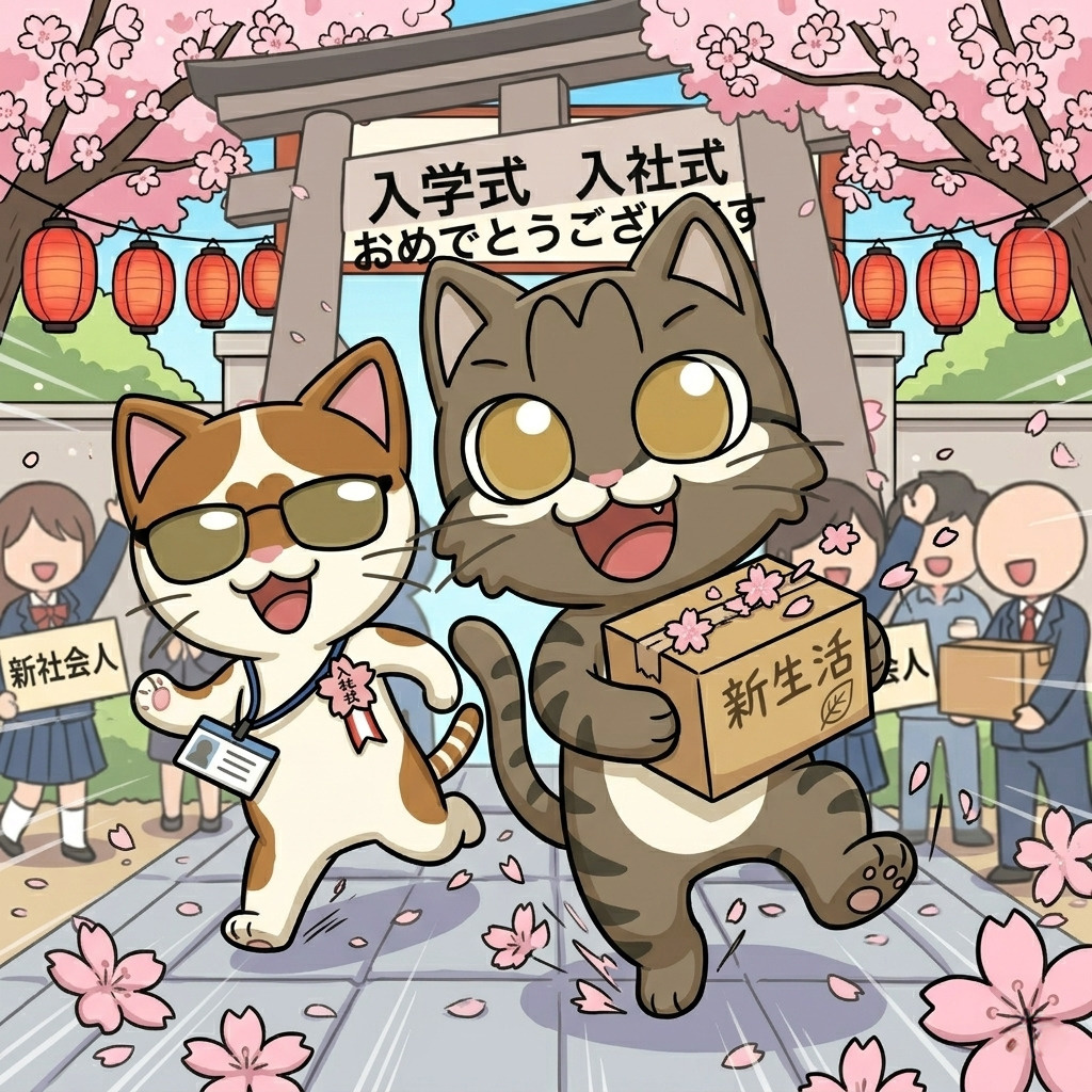 新生活を始める皆さんへのエールの画像