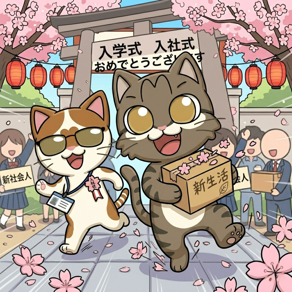 新生活を始める皆さんへのエールの画像