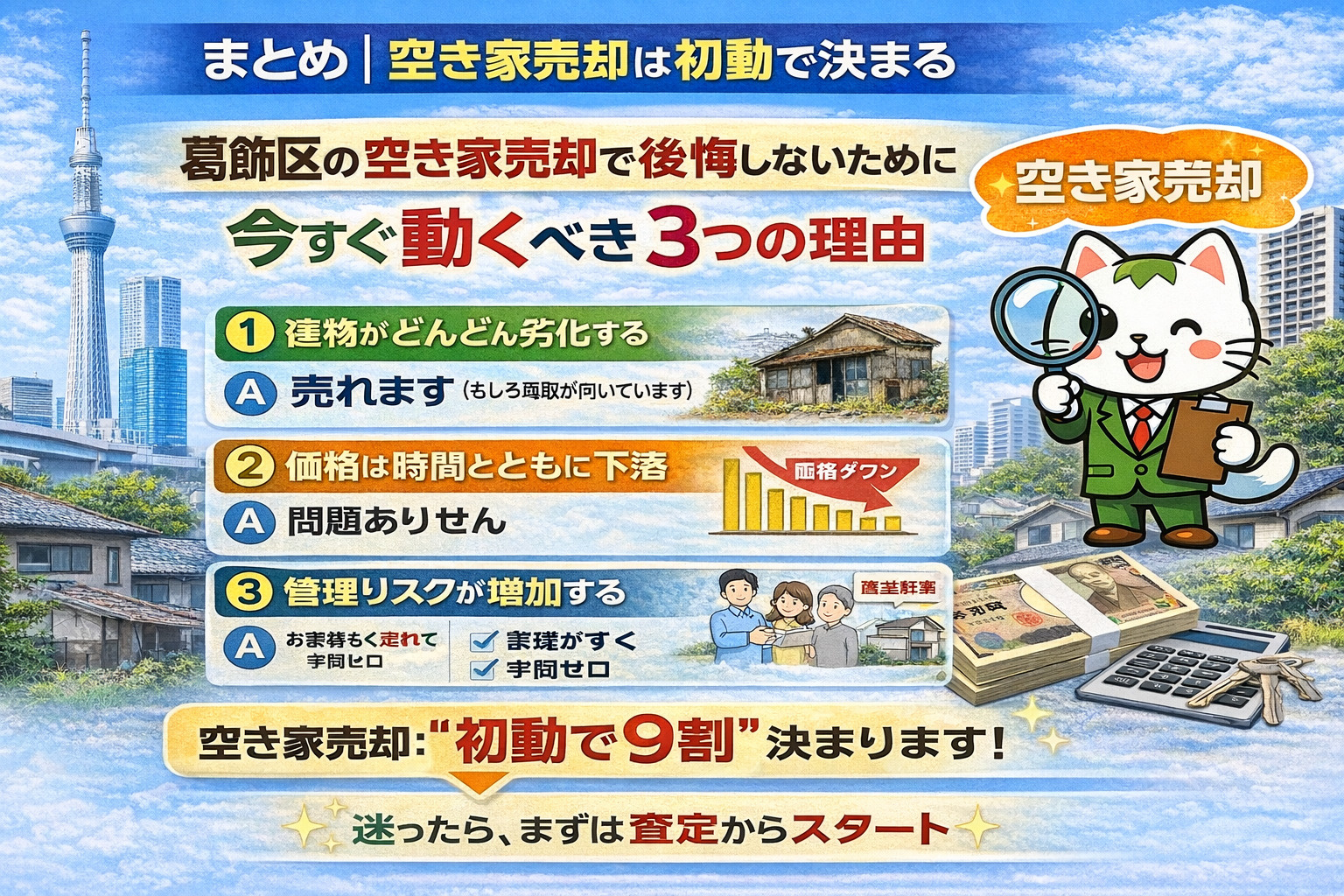 葛飾区 空き家売却 まとめ