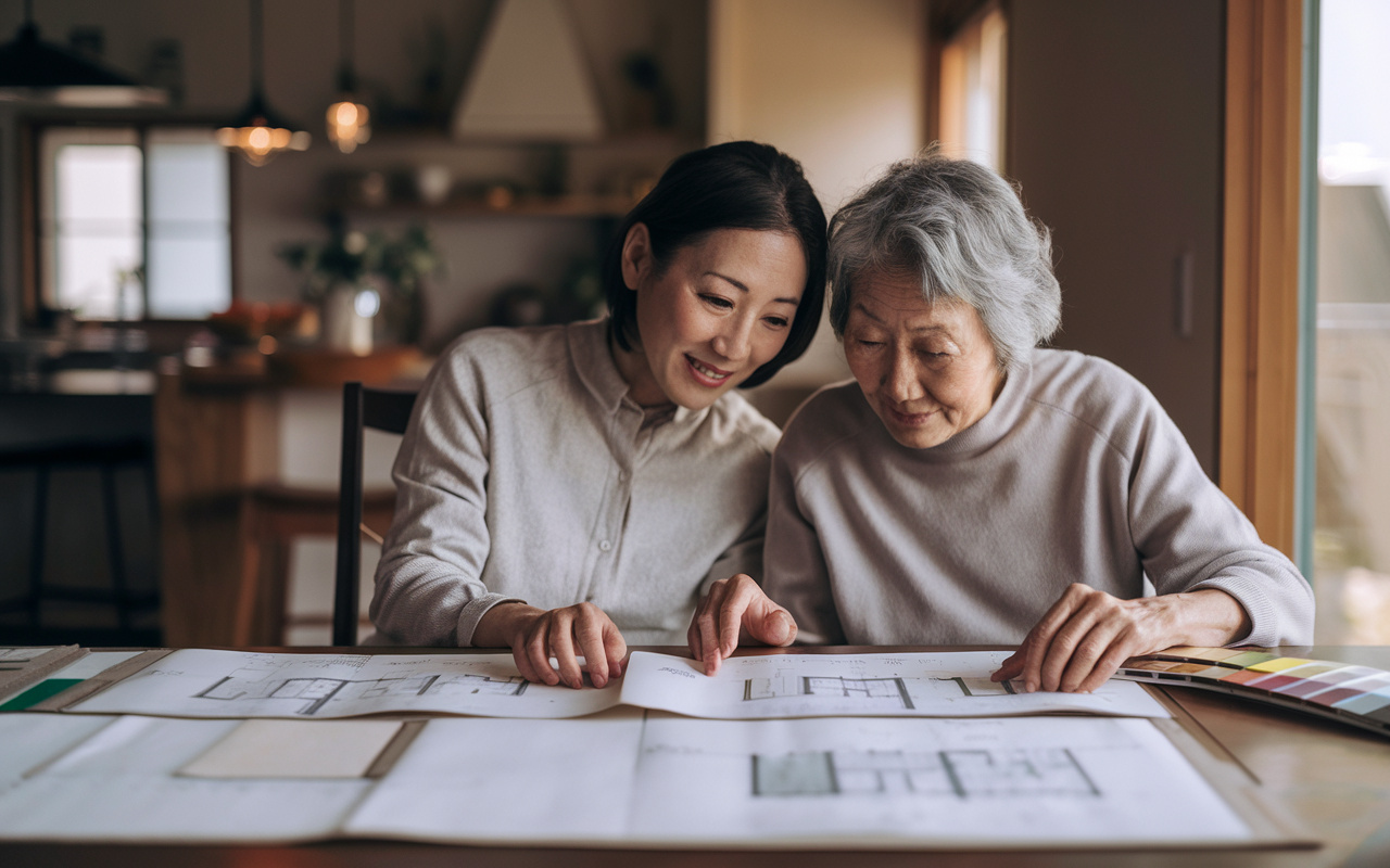 二世帯住宅のリフォーム成功術とは？間取りの考え方と事例で暮らしの不安を解消の画像
