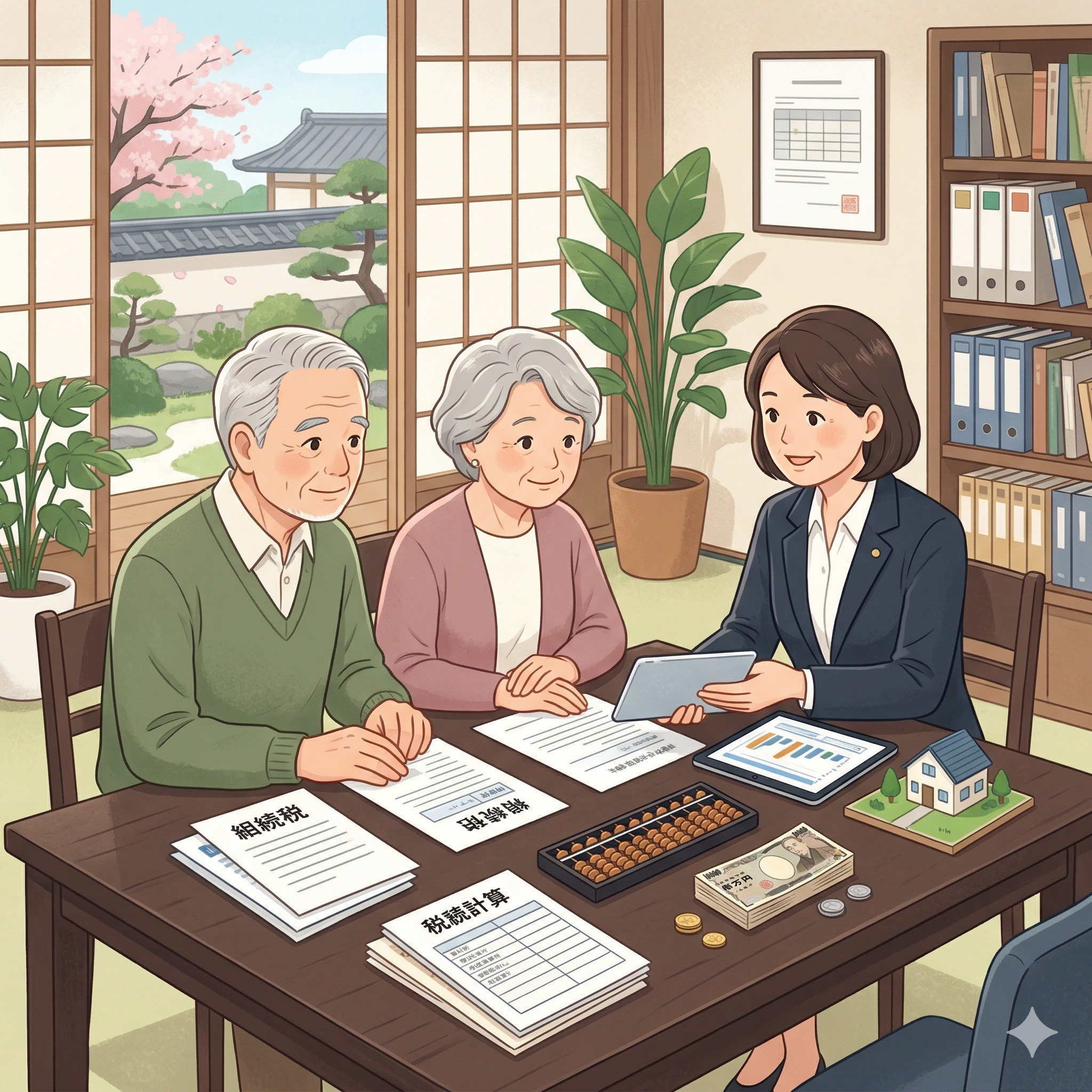 相続や税金の悩みイメージ