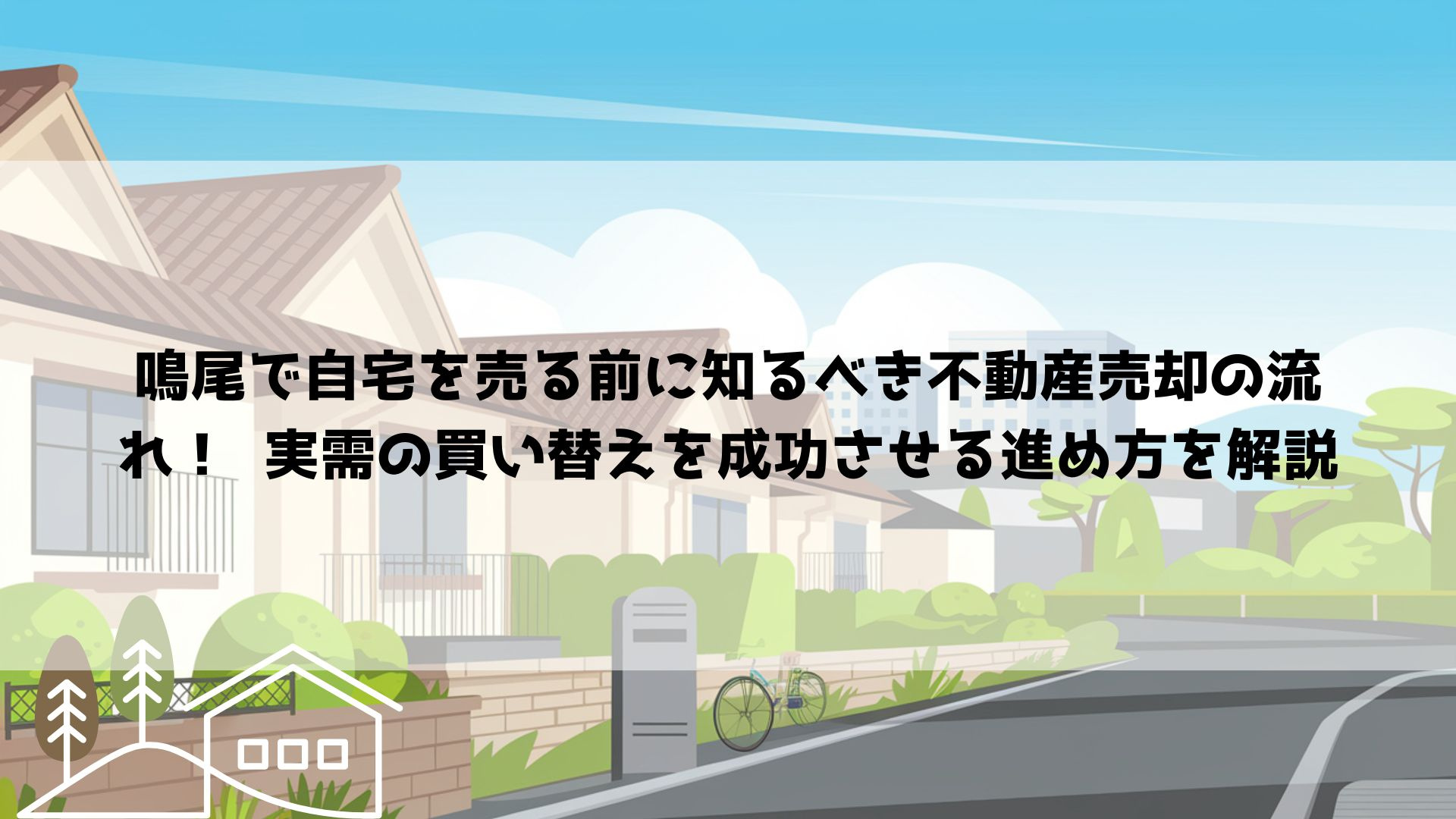 【2026年最新】鳴尾で自宅を売る前に知るべき不動産売却の流れ！  実需の買い替えを成功させる進め方を解説の画像