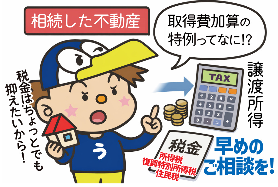 取得費加算の特例とは 相続不動産の売却タイミングはいつが有利  税金を抑えるコツと注意点を紹介の画像