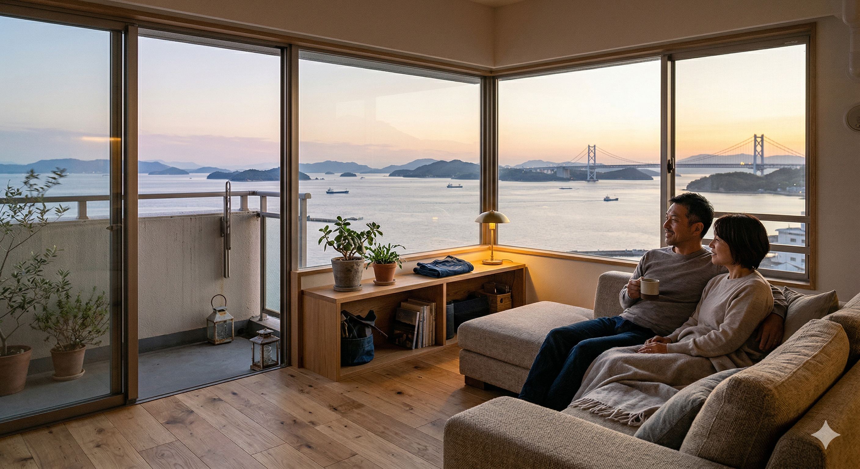 倉敷市児島・玉島エリア｜海が見える中古マンションの魅力と維持の注意点の画像