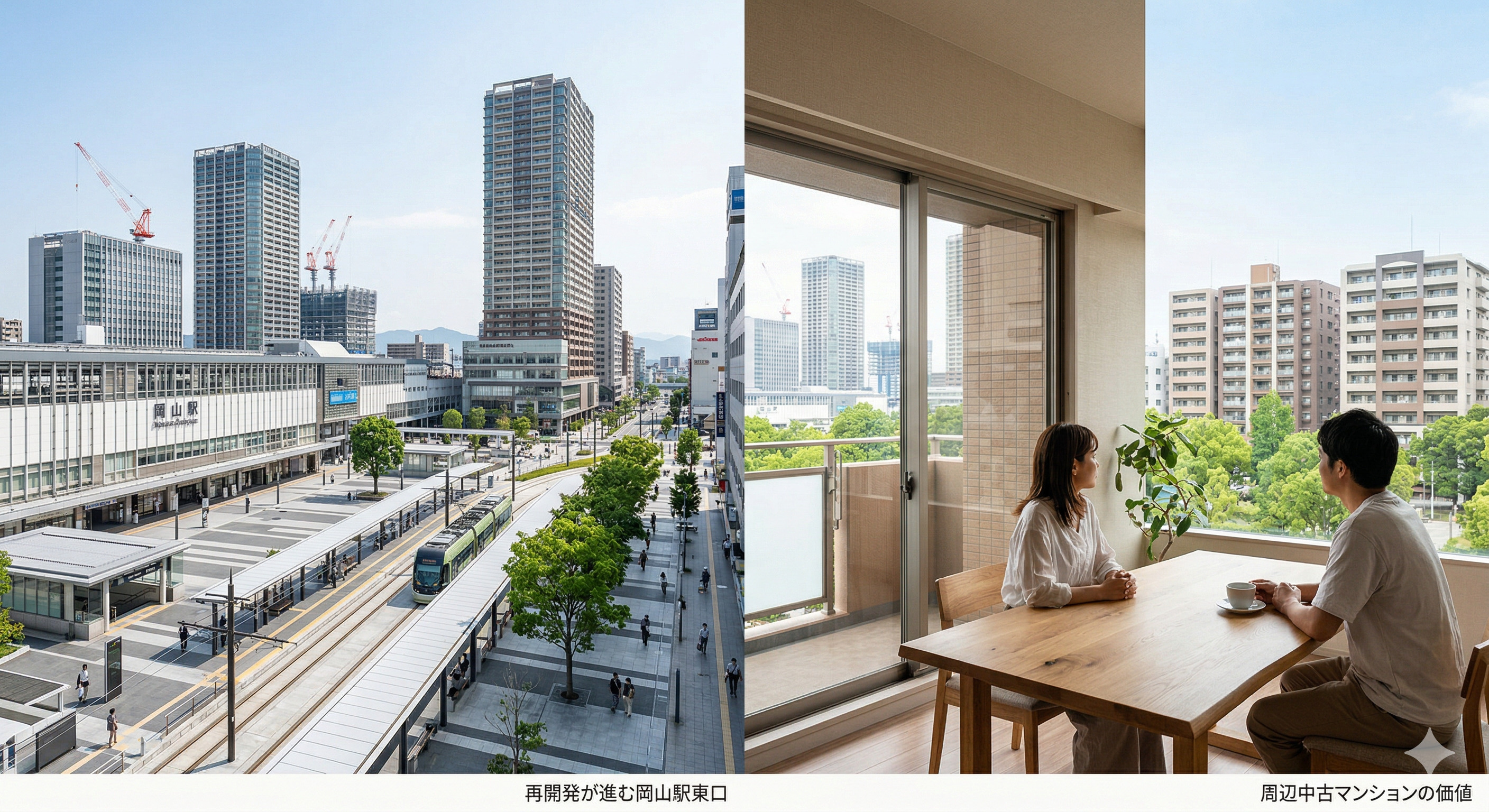 再開発が進む岡山駅東口｜周辺中古マンションの価値はどう変わるのか？の画像