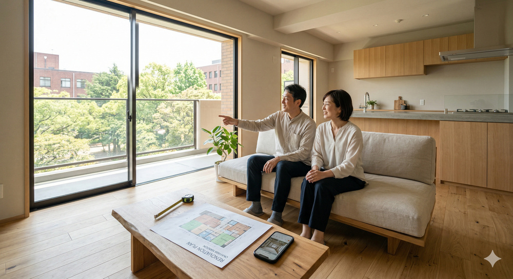 リノベーションの基本｜岡山の中古マンションを理想の住まいに変える手順の画像