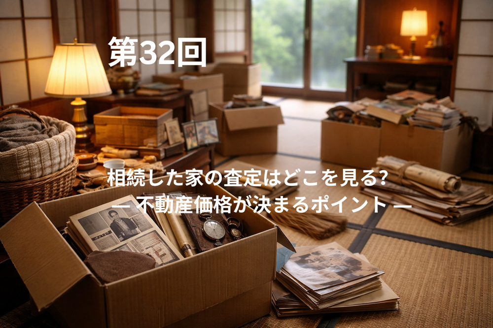 相続した家の査定はどこを見る？  ― 不動産価格が決まるポイント ―の画像