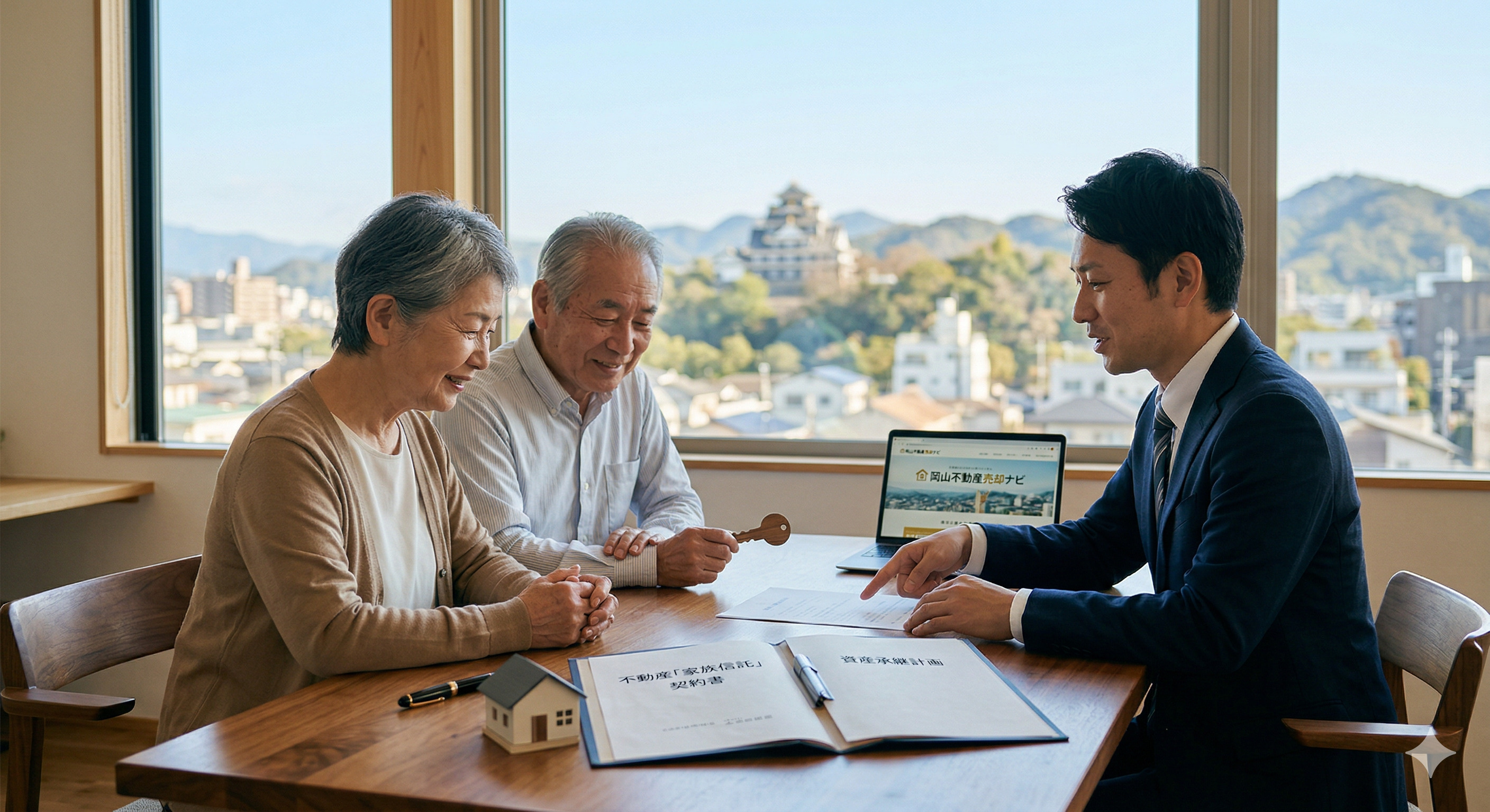 親が認知症になる前に！不動産の「家族信託」と 売却の備え（岡山版）究極の資産承継バイブルの画像