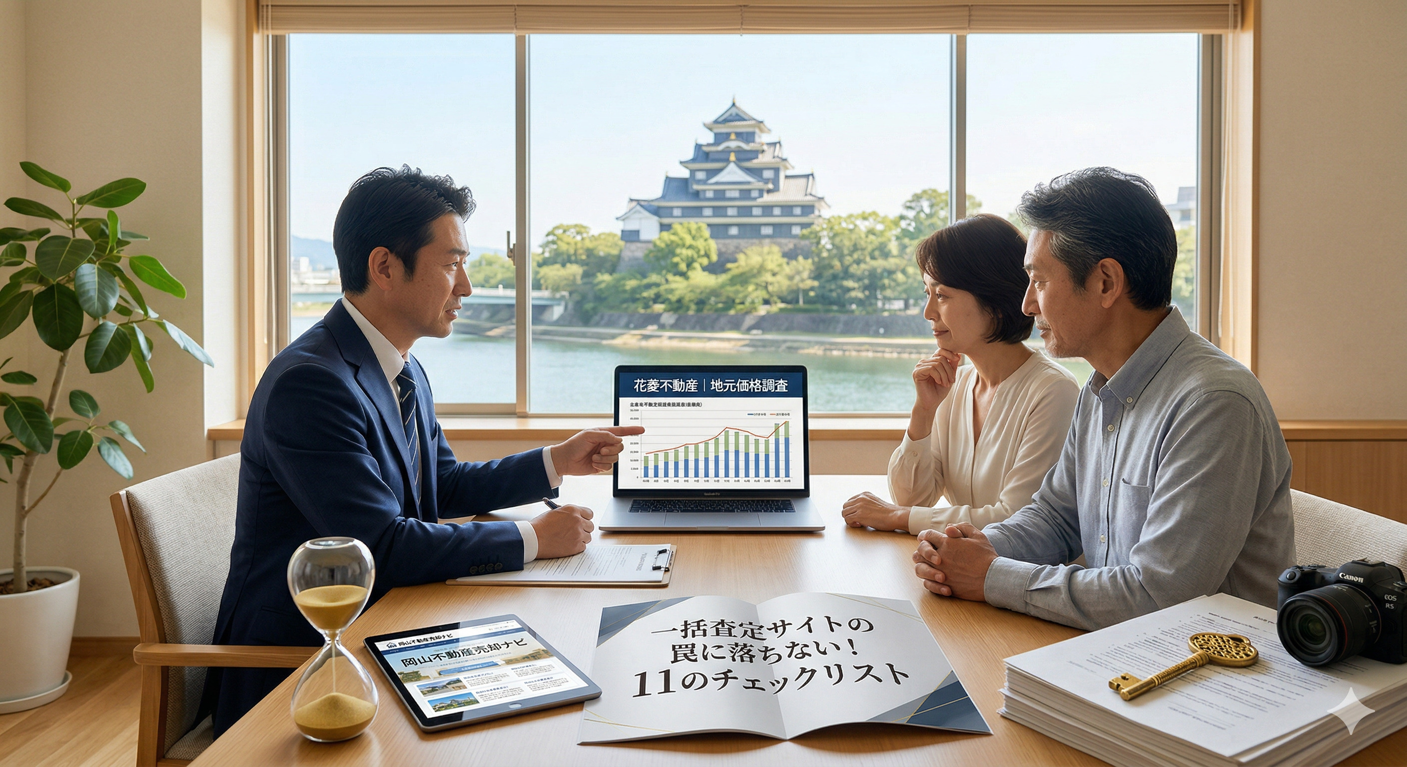岡山市北区の不動産会社選び 一括査定サイトを使う前の「11の注意点」の画像