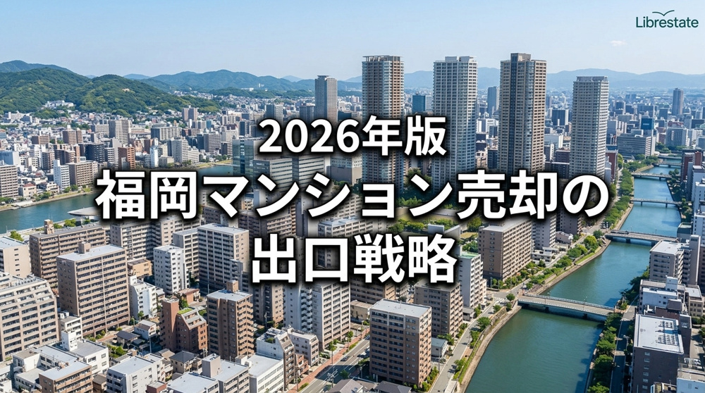 福岡市マンション売却の新常識！2026年金利上昇期に高く売る「出口戦略」の画像