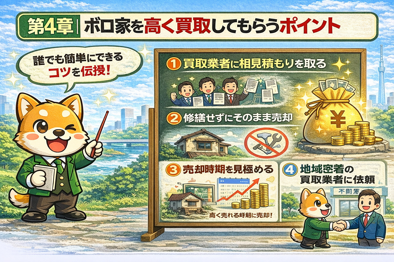 ボロ家を高く売る方法