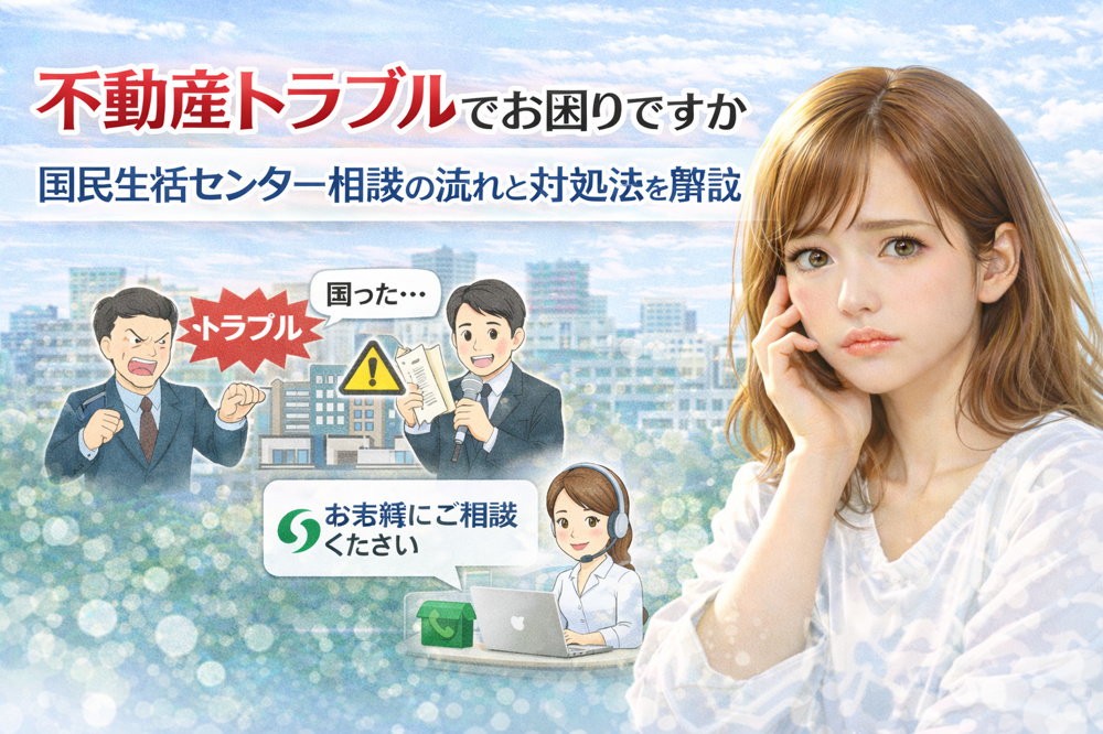 不動産トラブルでお困りですか 国民生活センター相談の流れと対処法を解説の画像