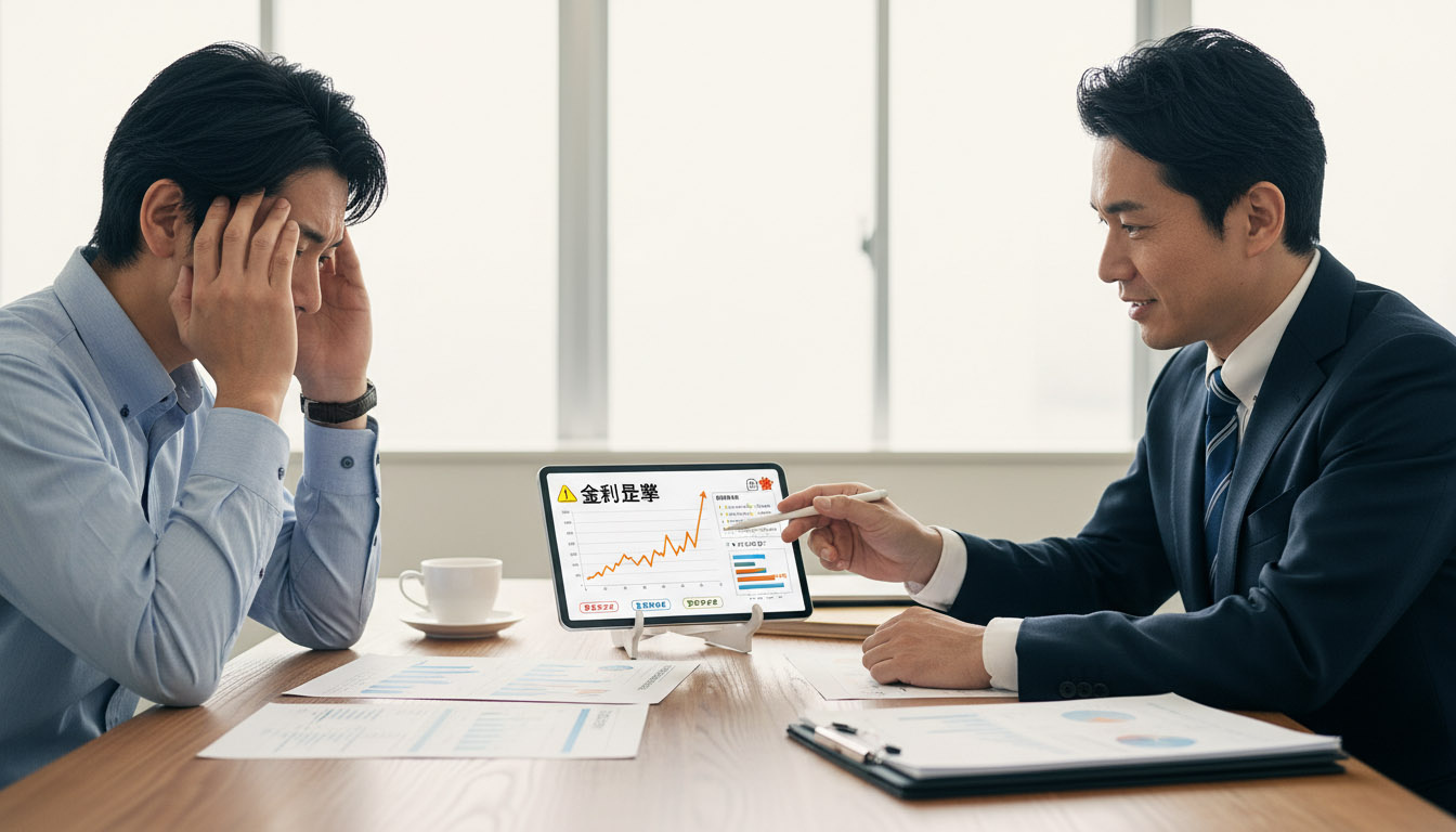 金利上昇で不動産投資はどうなる？変動金利のリスクと防衛策の画像
