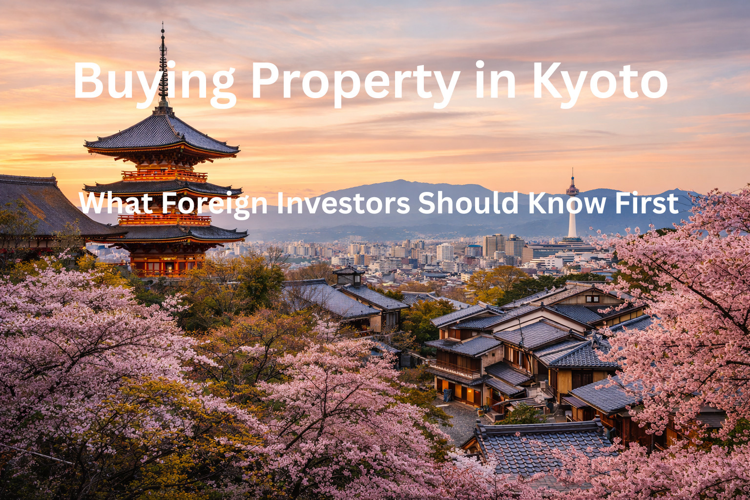 How to Buy Property in Kyoto: A Beginner’s Guide for Foreign Investorsの画像