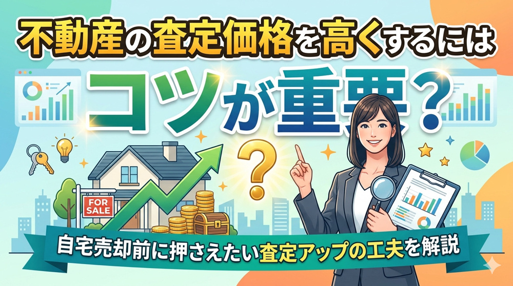 不動産の査定価格を高くするにはコツが重要？  自宅売却前に押さえたい査定アップの工夫を解説の画像