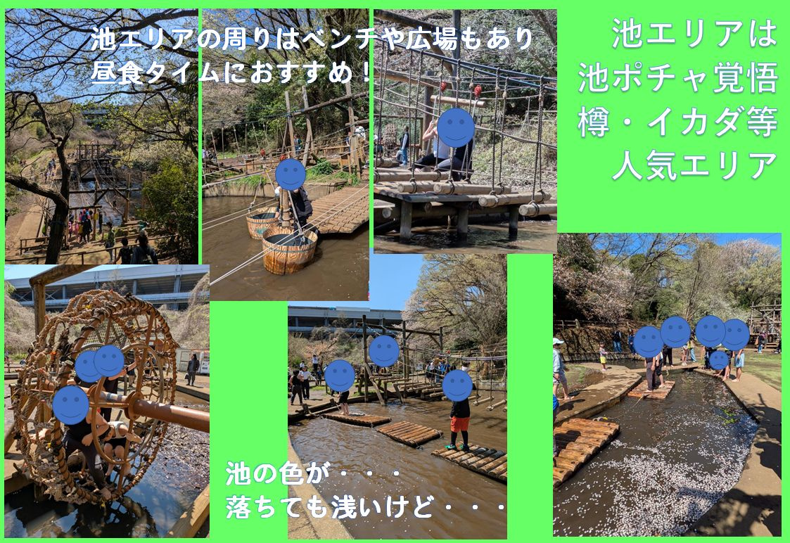 フィールドアスレチック横浜つくし野　池エリア